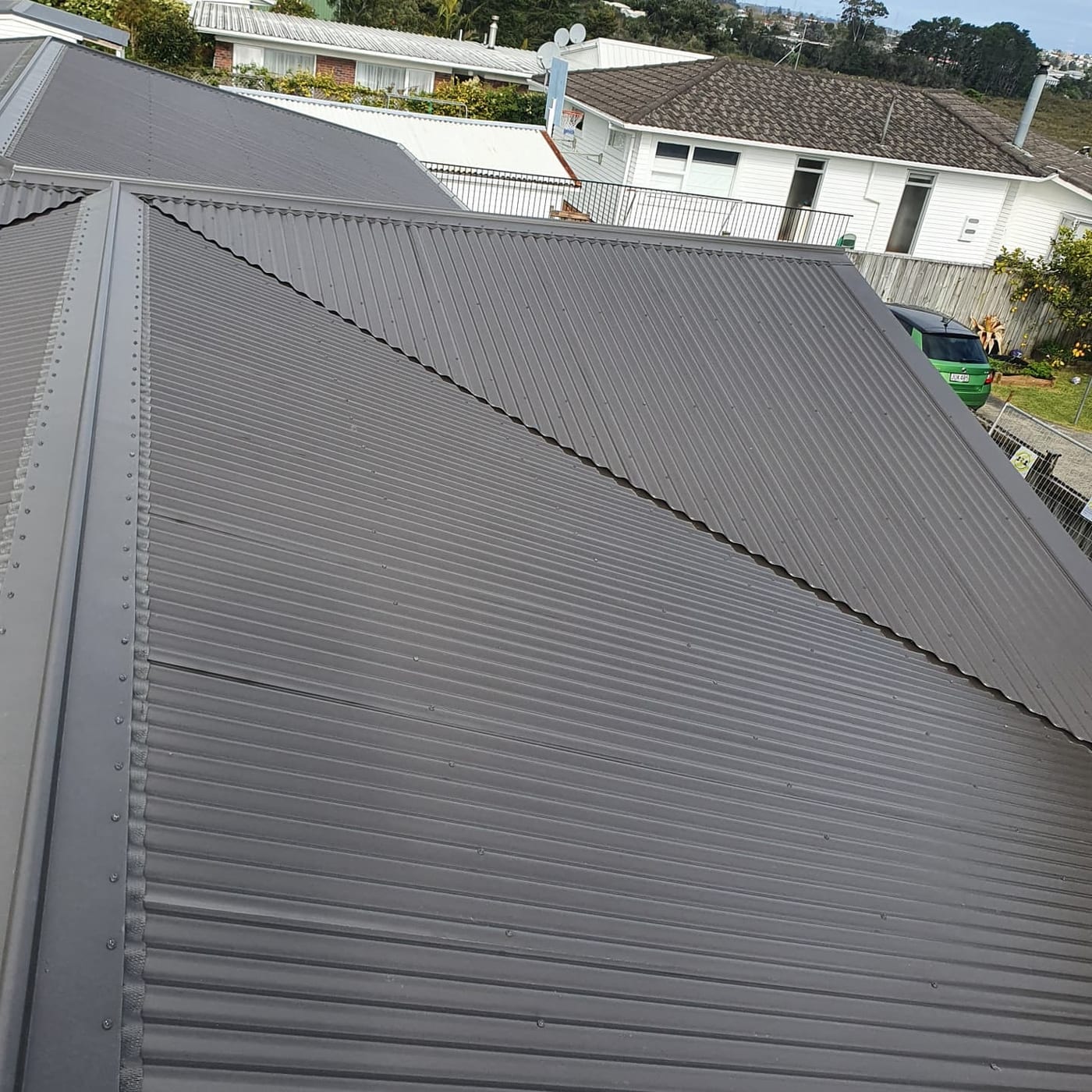New roof milestone on a residential build